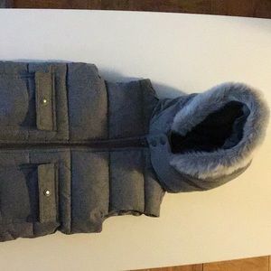Janie & Jack Boys Faux Fur Lined Vest